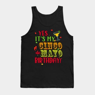 CINCO DE MAYO BIRTHDAY May 5 Tank Top